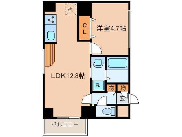 アウローラ泉　04の物件間取画像